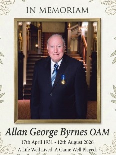 Allan George Byrnes OAM